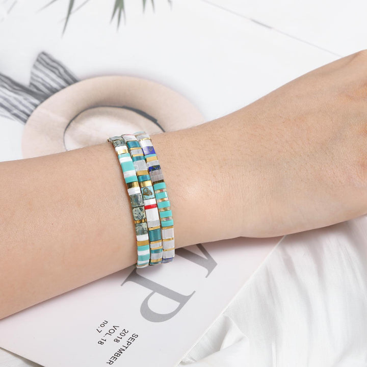 Set Elina – Pulseras Miyuki