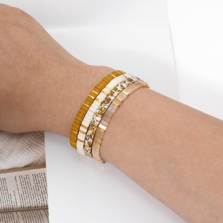 Sienne Set - Pulseras miyuki 