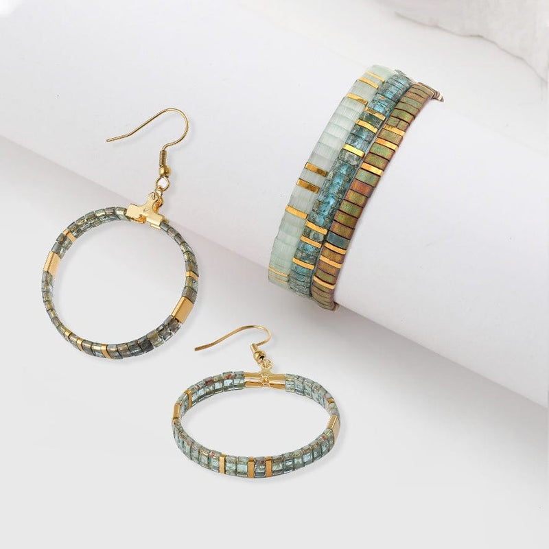 Coffret Cadeau Luna (Parure et boucles d&