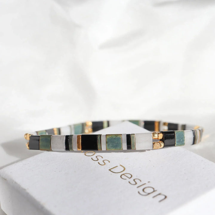 Coffret Cadeau Moon (Bracelet et boucles d'oreilles Moon)