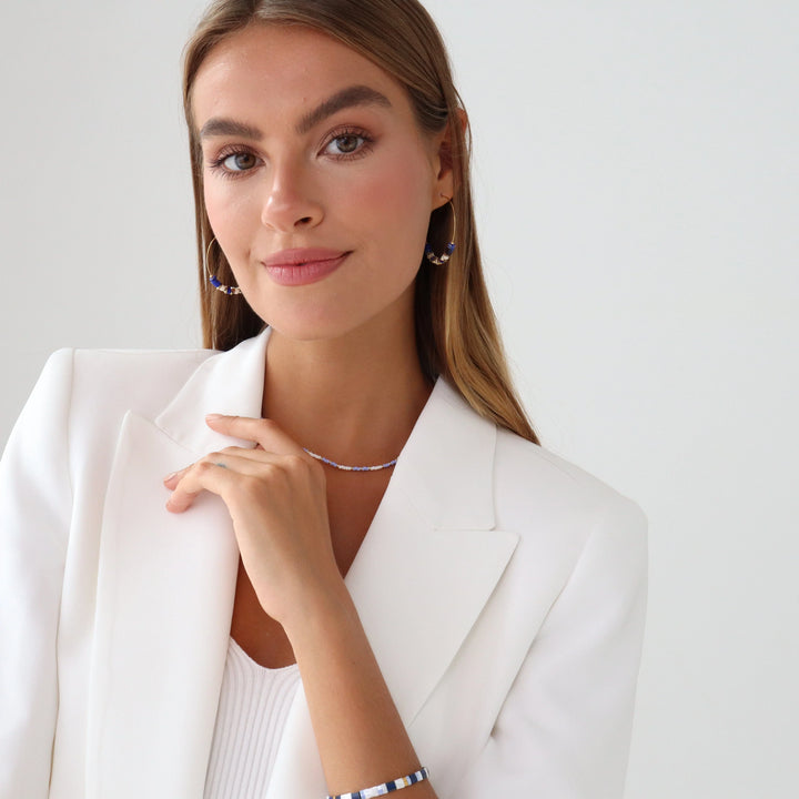 Ensemble Azur - beads bracelet fait main en perles Miyuki par Køss Design