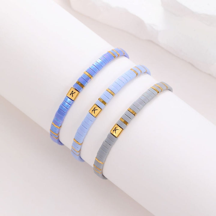 Ensemble Clia (Parure et boucles d'oreilles Clia) - vue détaillée des perles Miyuki japonaises