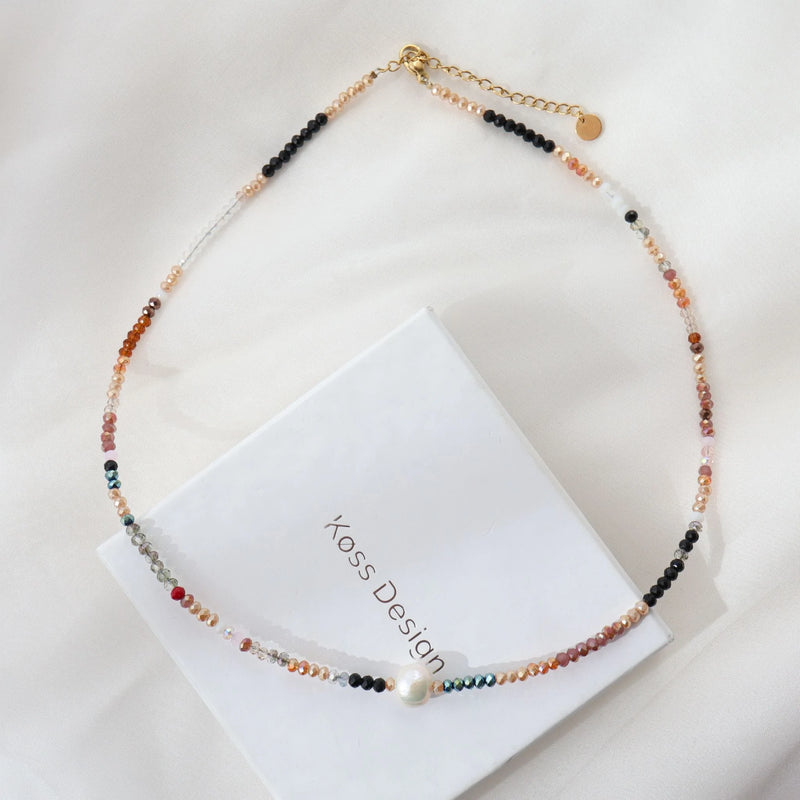 Ensemble Sparkle - détail artisanal perles Miyuki