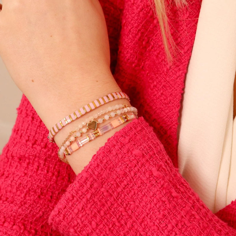 Lulea - vue détaillée des perles Miyuki japonaises