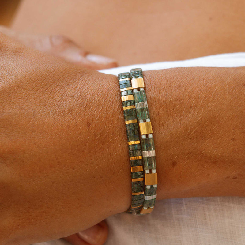 Parure Estée - Bracelet de perles