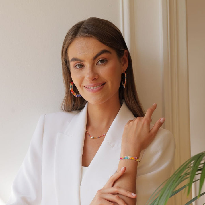 Agathe - Bracelet de perles