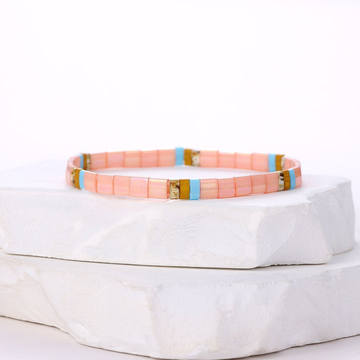 Amelia - Bracelet de perles - bracelet de perles colorées fait main en perles Miyuki par Køss Design