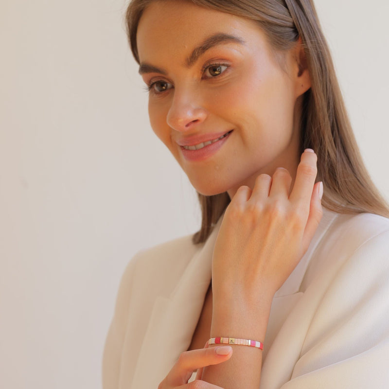 Elyne - Køss Design bracelet de perles colorées fait main photo 6