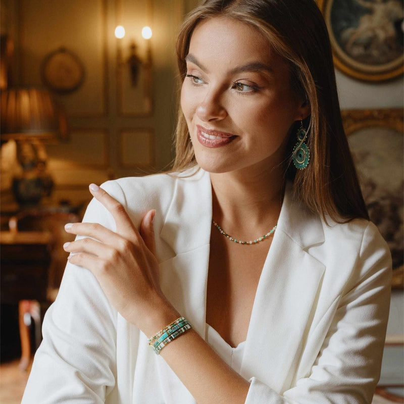 Ensemble Ela - Køss Design bracelet de perles colorées fait main photo 7