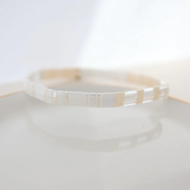 Lia - vue détaillée des perles Miyuki japonaises