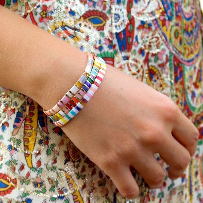 Linnea - Køss Design bracelet de perles colorées fait main photo 6