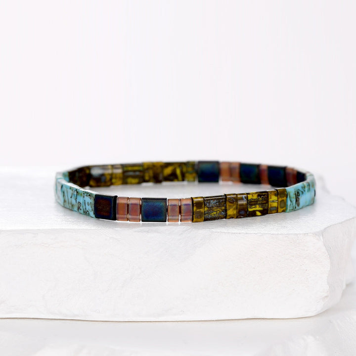 Maria - Bracelet de perles - bracelet de perles colorées fait main en perles Miyuki par Køss Design
