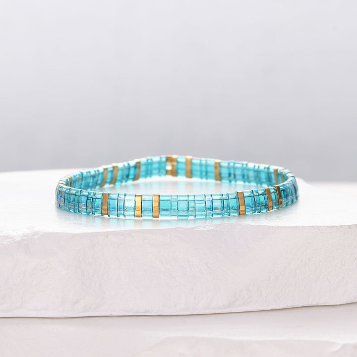 Marine - Bracelet de perles - bracelet de perles colorées fait main en perles Miyuki par Køss Design