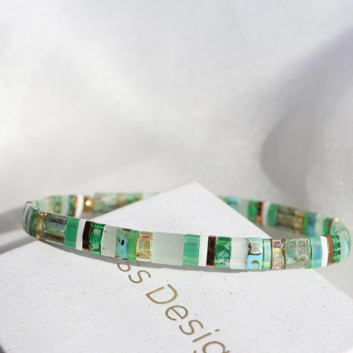 Olivia - vue détaillée des perles Miyuki japonaises