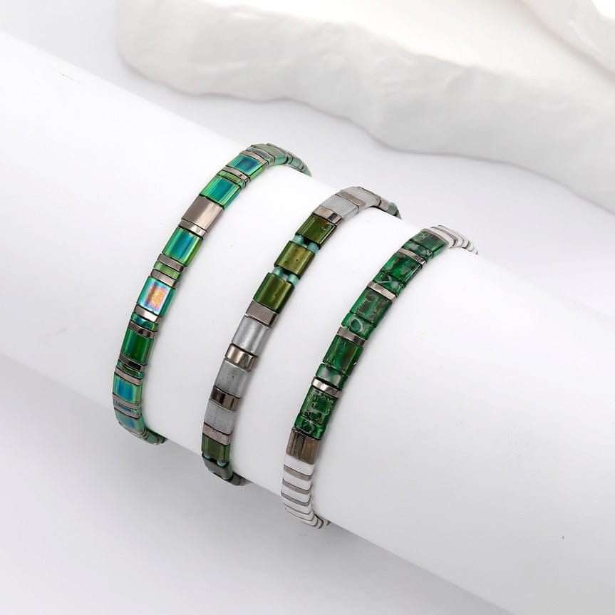 Parure Alenia - Bracelets de Perles