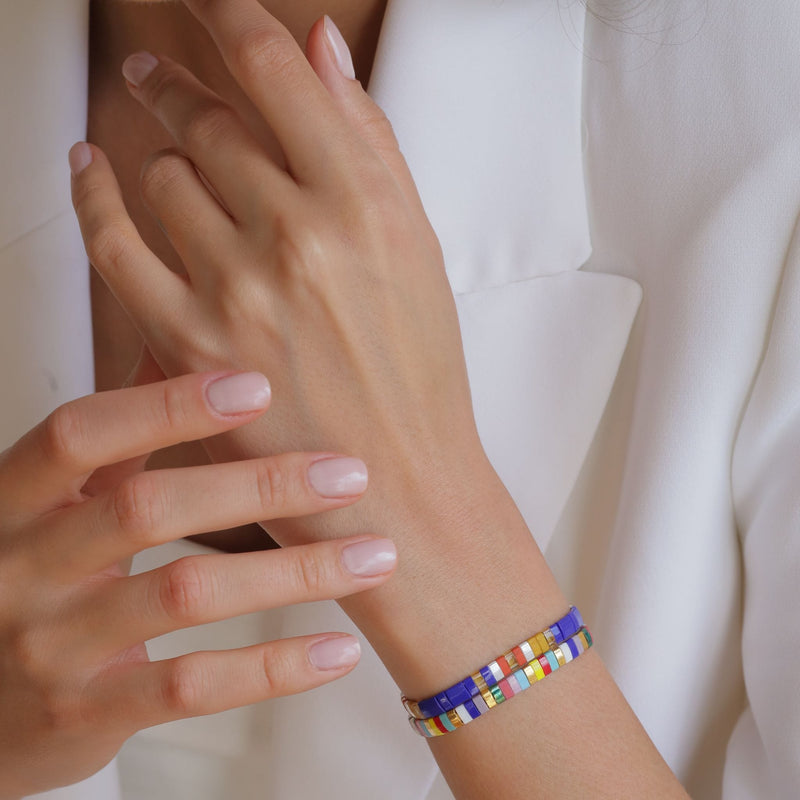 Parure Anka - Bracelets de perles