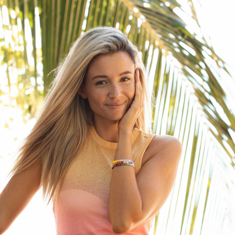 Parure Chamarel - Bracelet de perles