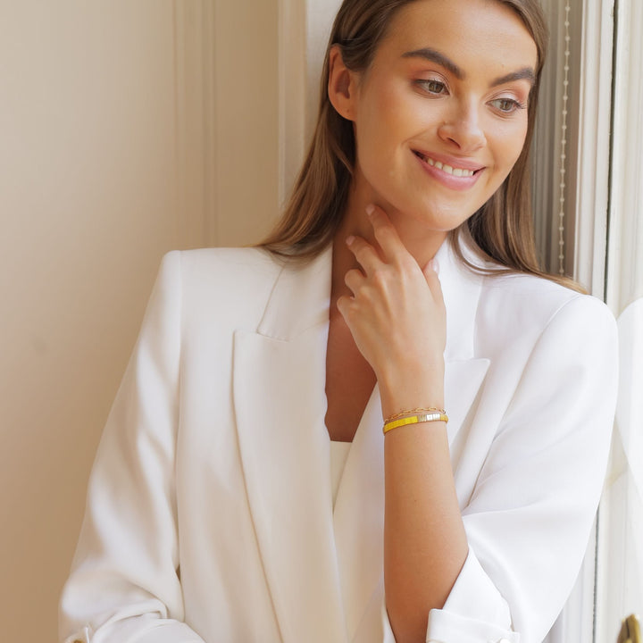 Parure Clea - Køss Design bracelet de perles colorées fait main photo 7