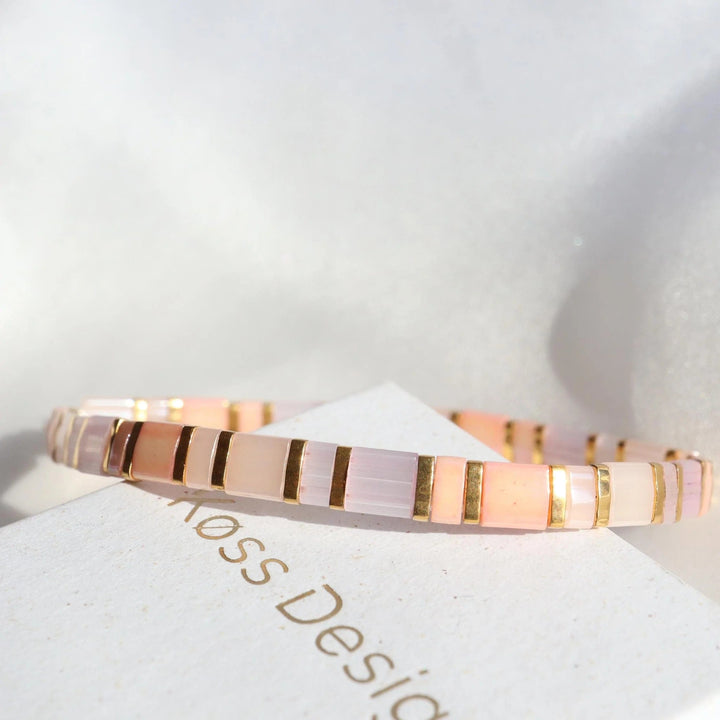 Parure Lia - Køss Design bracelet de perles colorées fait main photo 6
