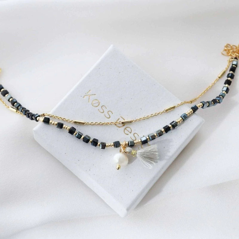 Parure Maya - Bracelets de perles