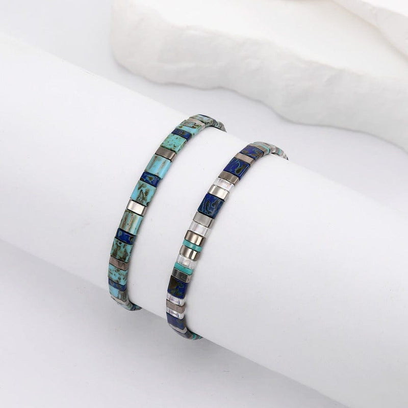 Parure Nerina - Bracelets de perles