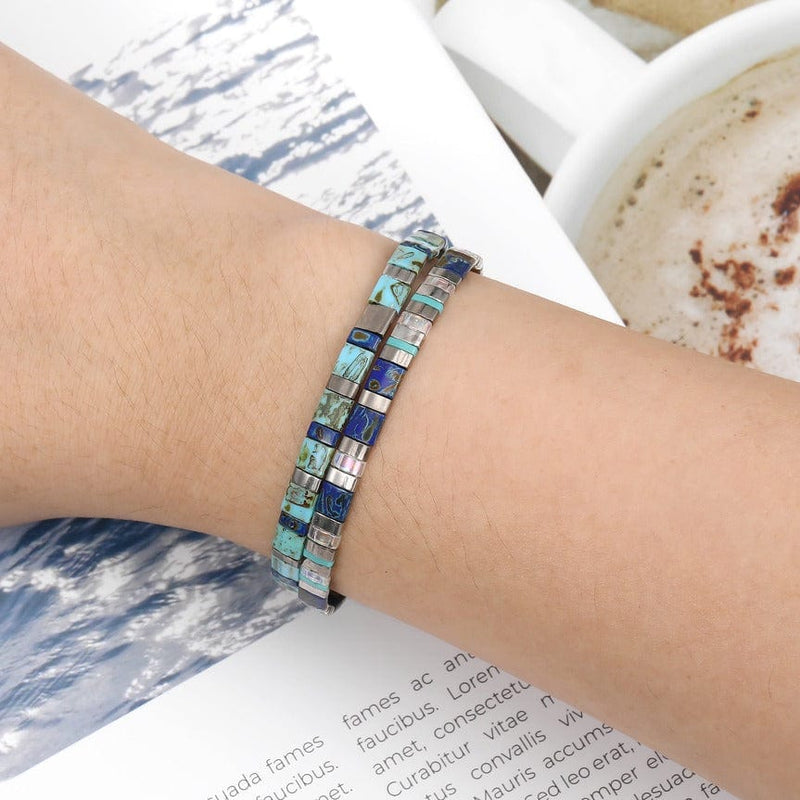 Parure Nerina - Bracelets de perles