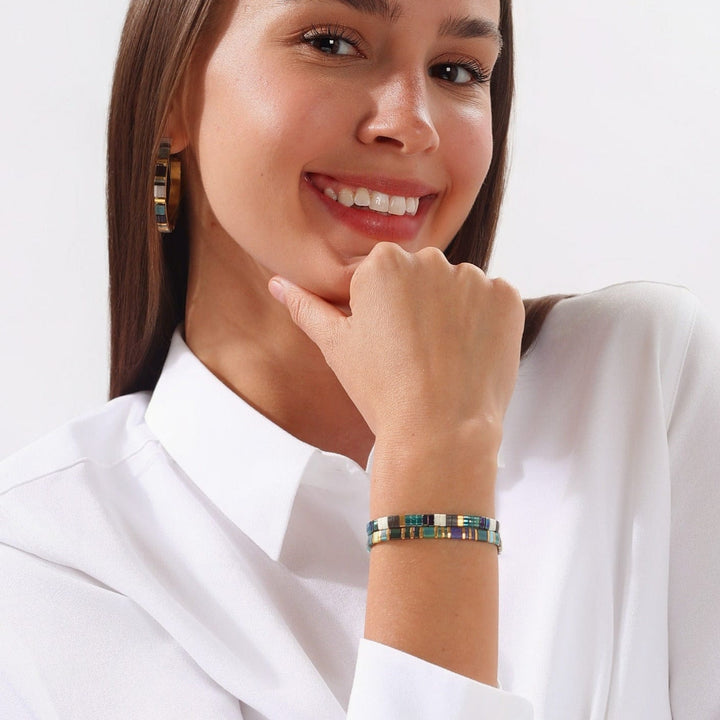 Parure Tindra - Bracelets de perles