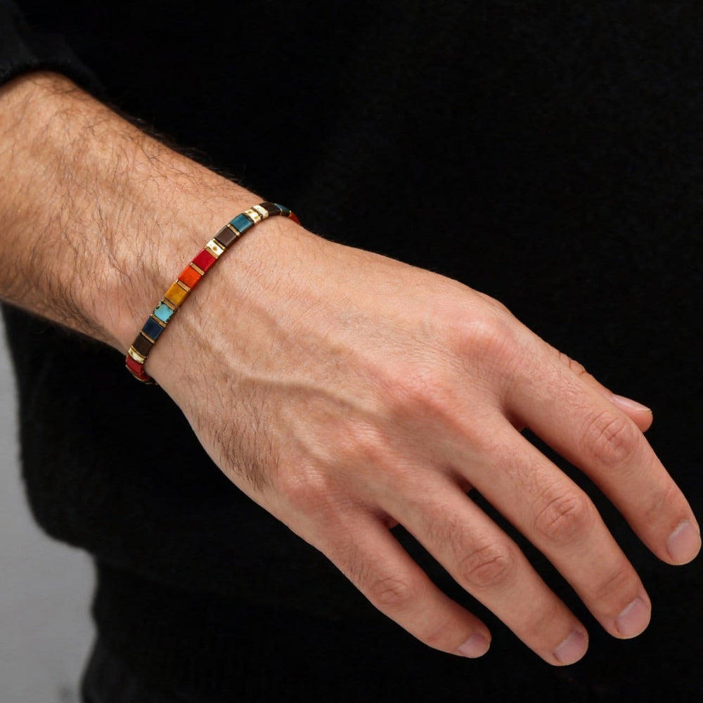 Romy - Bracelet de perles (Pour Lui)