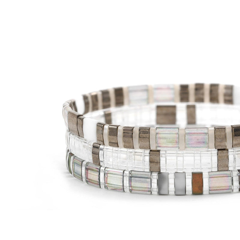 Parure Celine - Bracelets de perles