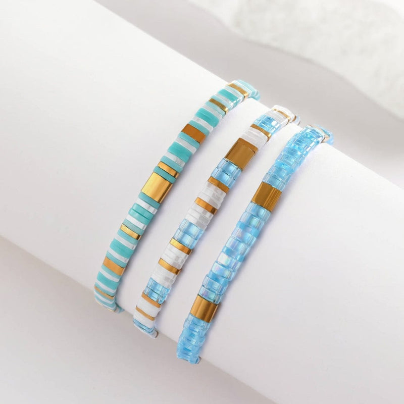 Parure Ingrid - Bracelets de perles