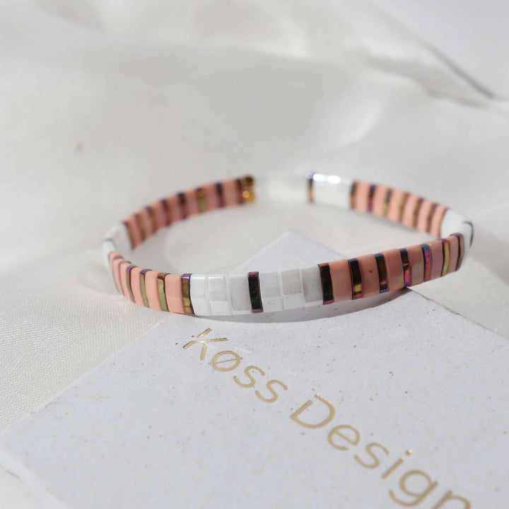 Parure Jasmine - Bracelets de perles