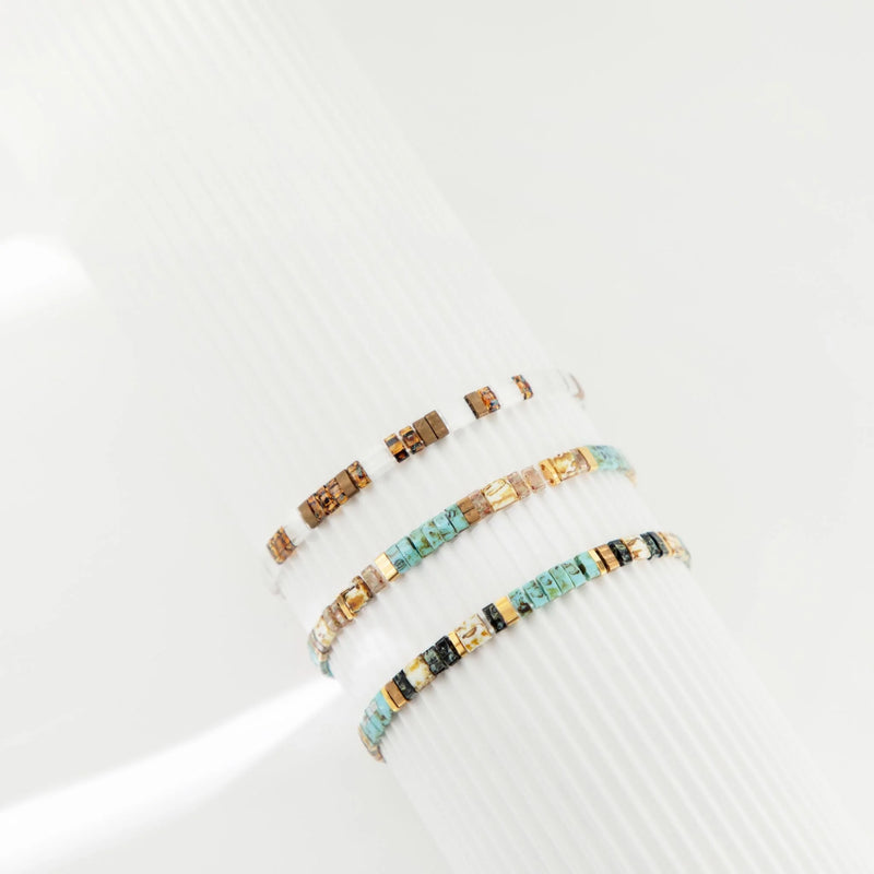Parure Jeanne - Køss Design bracelet de perles fait main photo 8