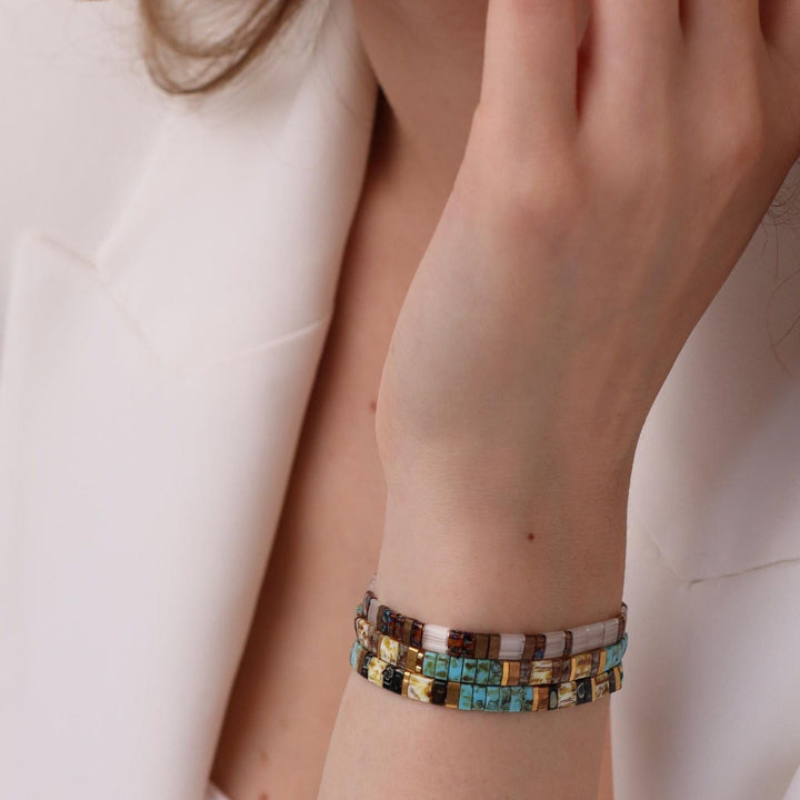 Parure Jeanne - Køss Design bracelet de perles fait main photo 6