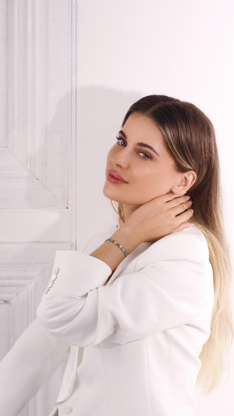 Parure Jeanne - finitions artisanales | Køss Design Paris