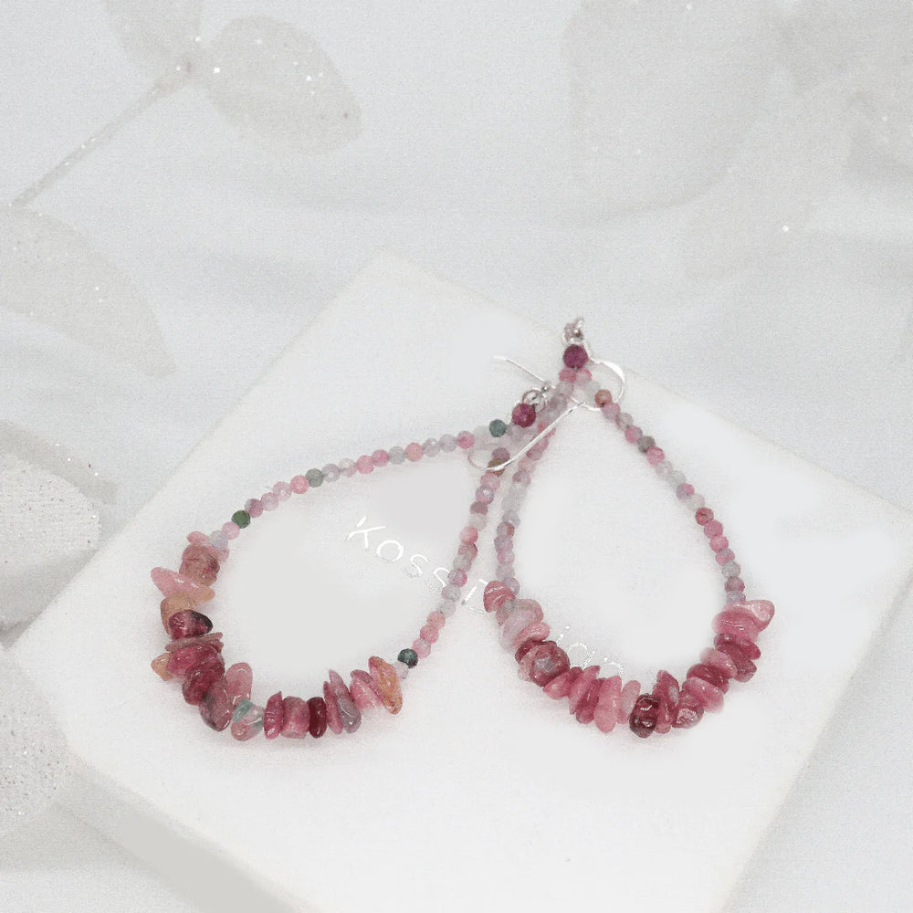 Clia - Boucles d'oreilles Tourmaline