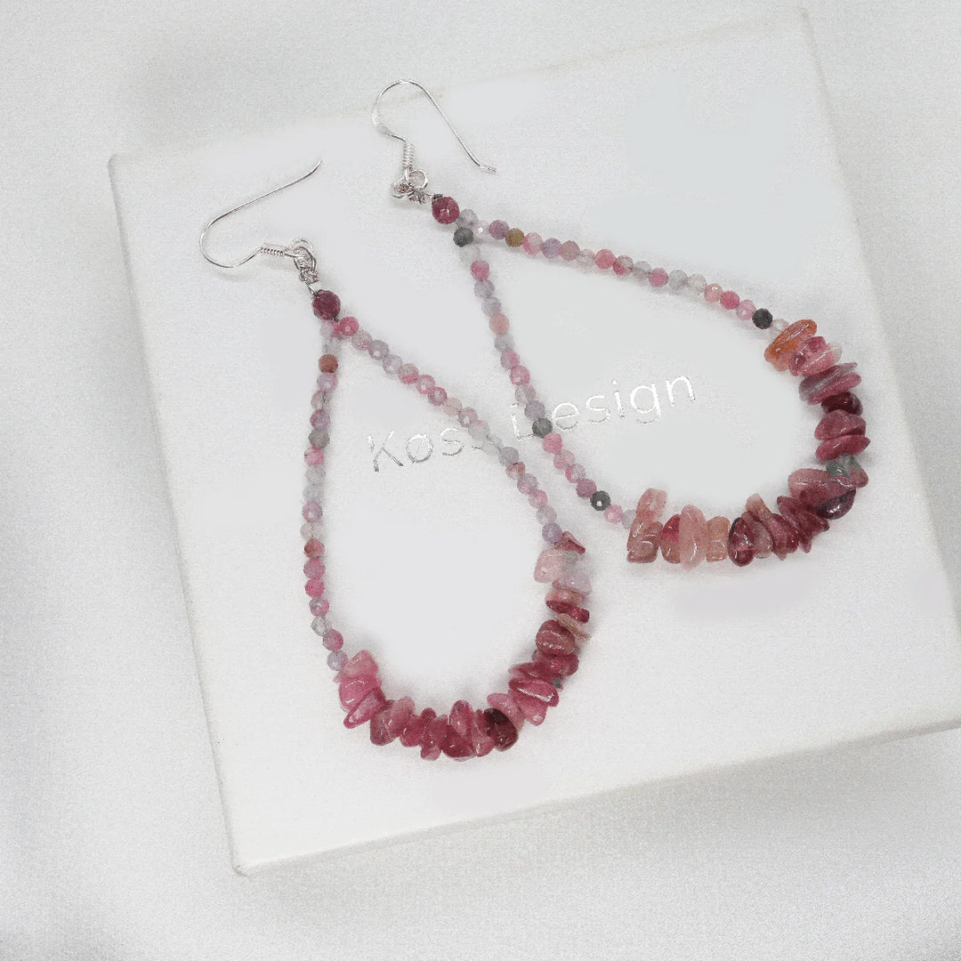 Clia - Boucles d'oreilles Tourmaline