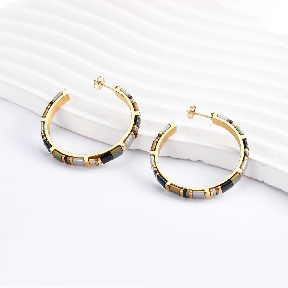 Moon - Boucles d'oreilles