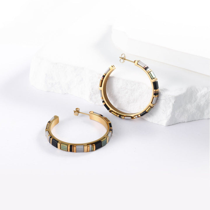 Moon - Boucles d'oreilles