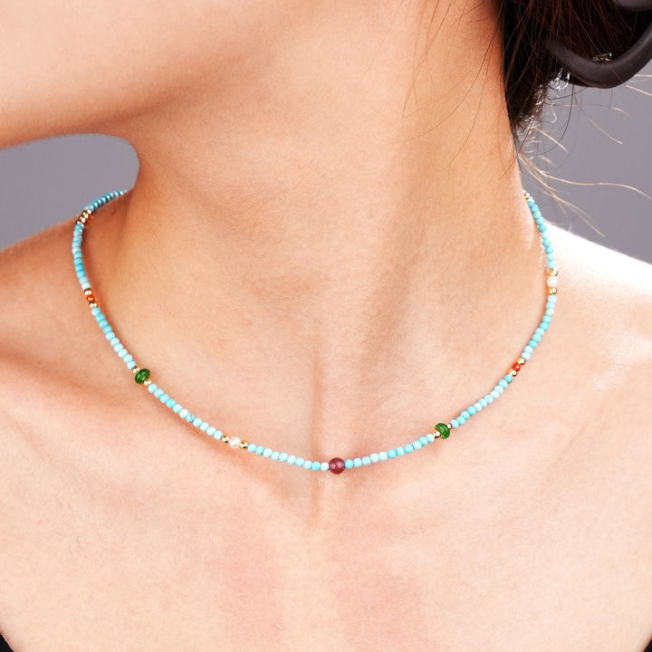 Calla - Collier de pierres