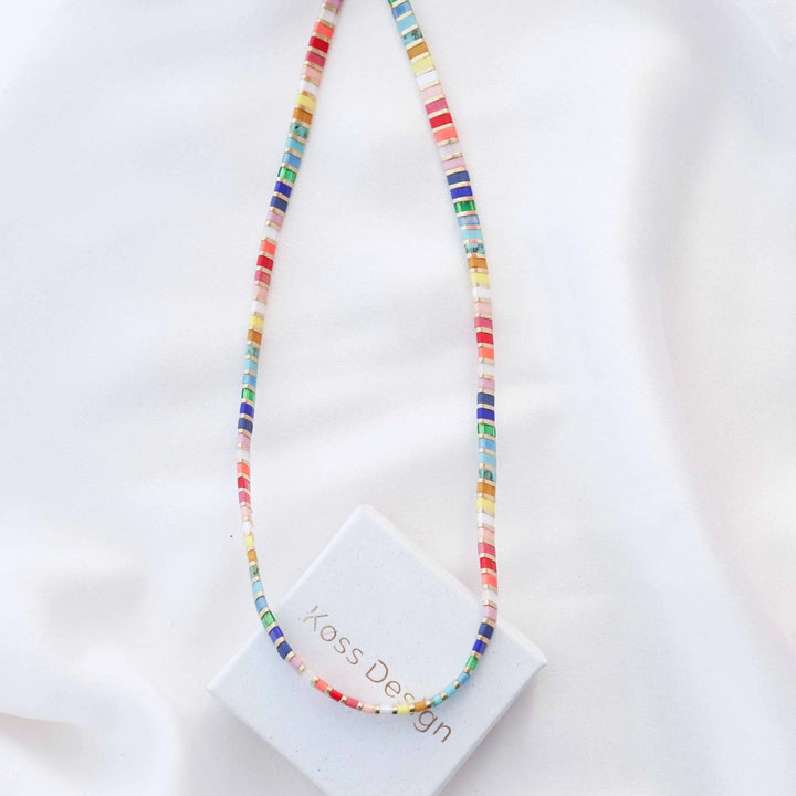 Liv - Collier de perles - necklace fait main en perles Miyuki par Køss Design