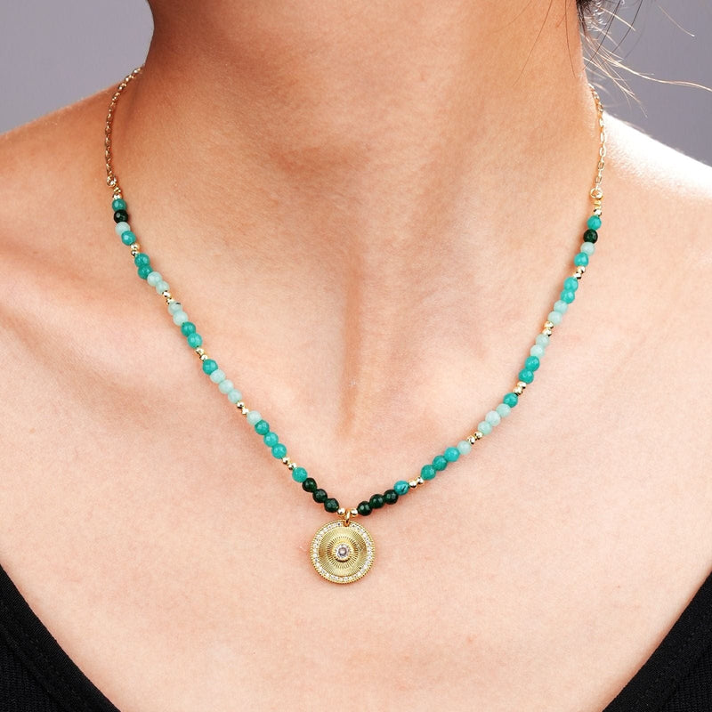 Sanne - Collier de pierres